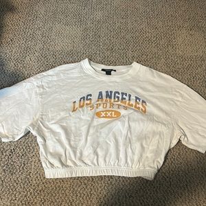 Forever 21 cropped tee
